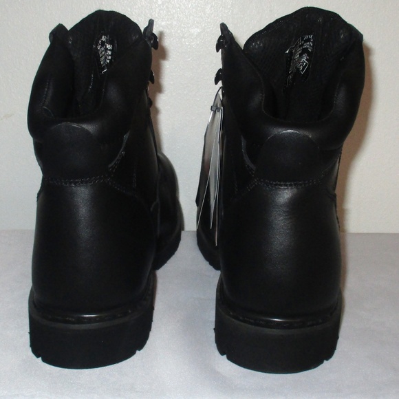 🥾WIDE WIDTH -  STEEL TOE SLIP RESISTANT WORK BOOT - Picture 6 of 8